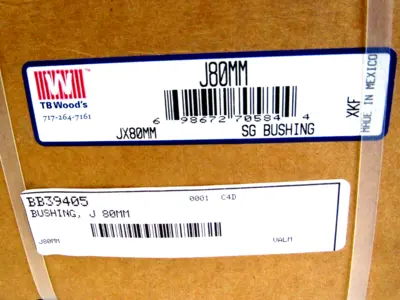 NEW TB WOODS J80MM SG BUSHING