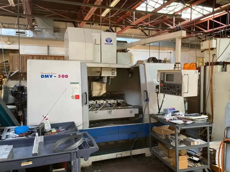 Used 1999 DAEWOO DMV-500 Vertical Machining Centers Ohio US | Toolquip, Inc. 2 #167011