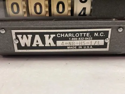 Used WAK 4-NR-H5-1/1 Digital Readouts Ohio US | Surplus Asset Holdings #1365803