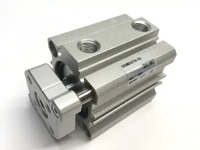 USED SMC COMPACT GUIDE ROD CYLINDER, CQM