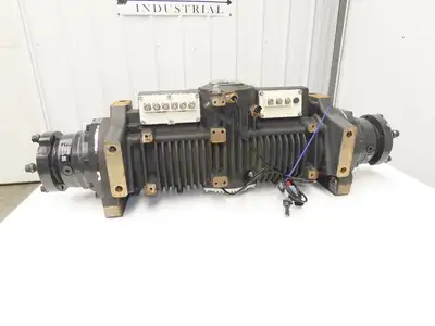 Linde AK20E-02 Forklift Dual-Wheel & Motor Front Axle Assembly Off E20C