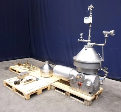 Westfalia MSG 85-01-076 CIP milk separator, 316SS.