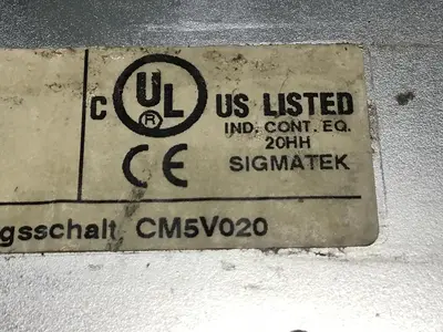 USED SIGMATEK 12-250-021