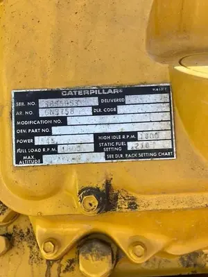 USED CATERPILLAR 3412