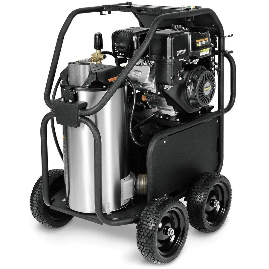 NEW 2026 LANDA LFT CAGE 4.0/40 GE HOT WATER GAS POWERED PRESSUE WASHER