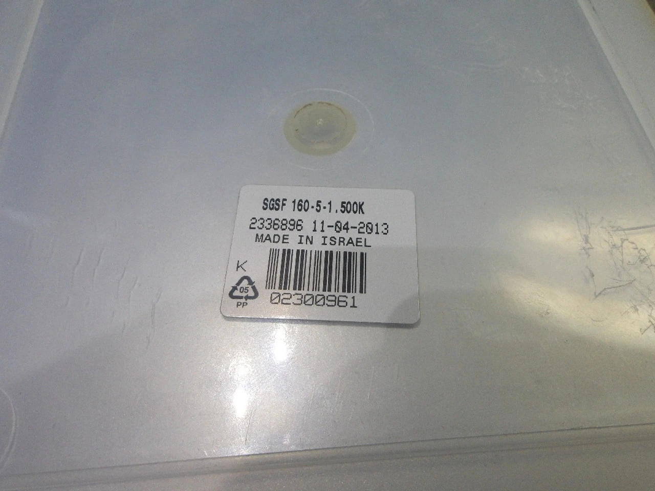 Iscar 6.3" .18-.22" Slot Milling Cutter 1.5" Arbor SGSF 160-5-1.500K (LOC3516)
