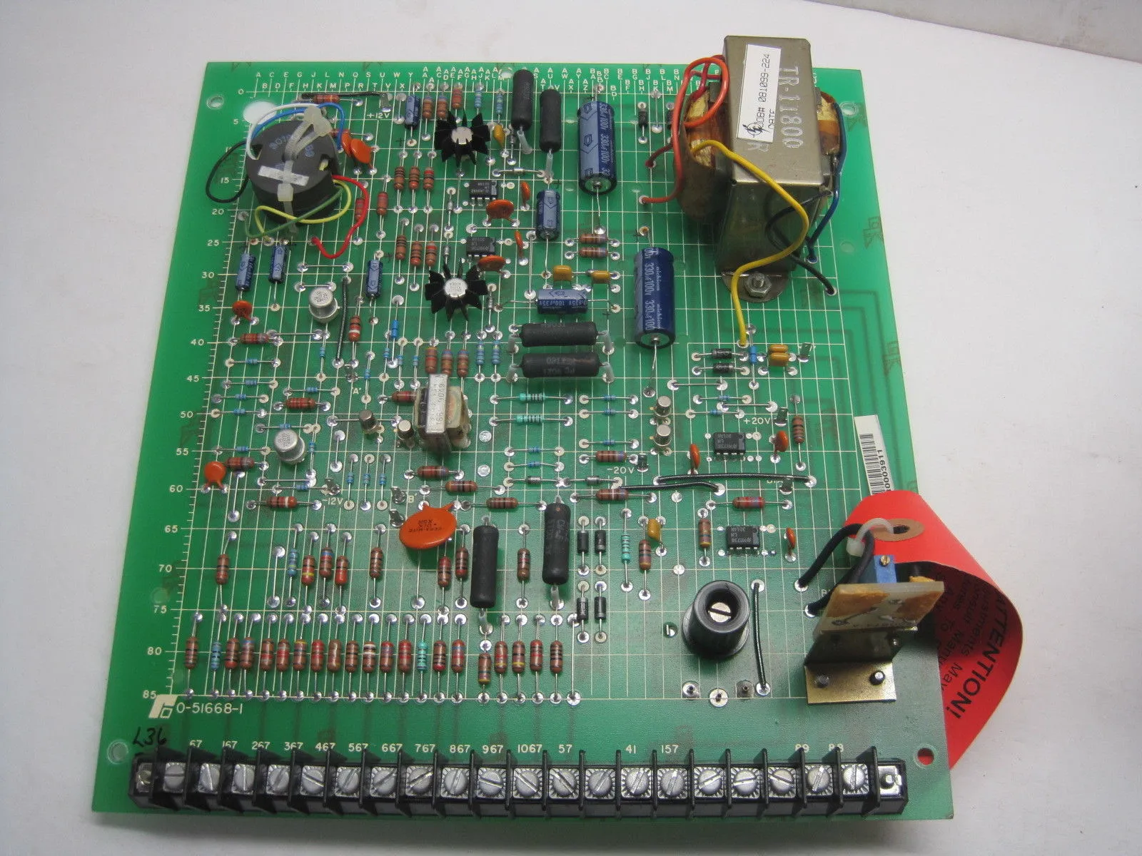 RELIANCE ELECTRIC 0-51668-1 PC BOARD 0516681