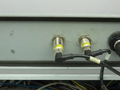 Hoffman Electrical Operator Enclosure W/ Banner Touch Sensor & Indicator Light
