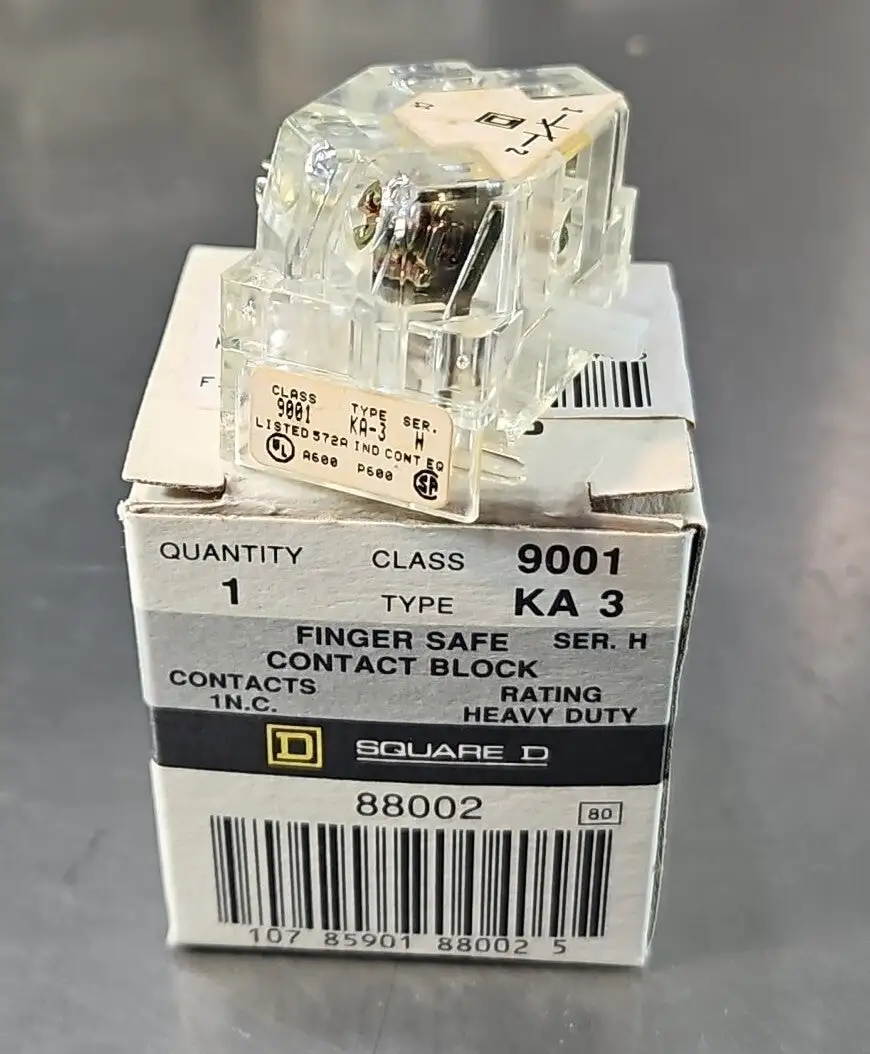 Square D 9001 KA-3 Contact Block Series H. Loc4D-20
