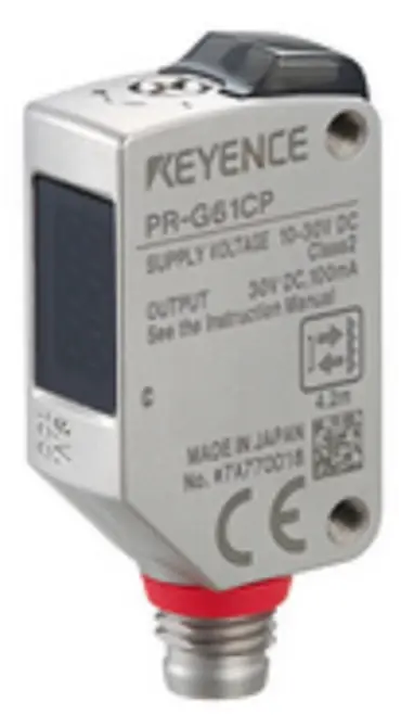 Keyence PR-G61CP Photolectric Sensor, Square Retro-Reflective M8 Connector Type [New]