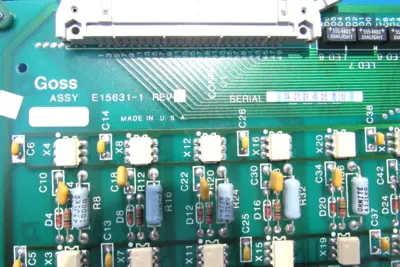 USED GOSS E15631-1 PC BOARD E156311