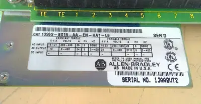 Used Allen-Bradley 1336S-B015-AA-EN-HA1-L6 AC Drive Control Module South Carolina US | Palmetto Automation #1159259