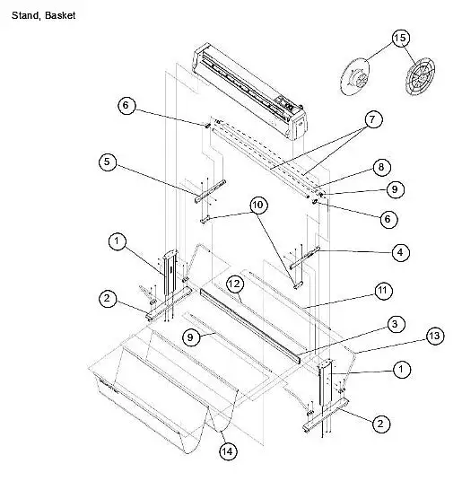 Used _UNKNOWN_ Caster, NANSIN, DNB50B M8 - For the Graphtec FC9000 (U792900775) Casters Oklahoma US | Wide Image Solutions #1528324