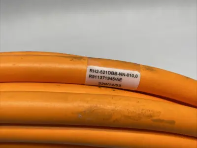 USED BOSCH REXROTH SERVO POWER CABLE 10M LENGTH RH2-521DBB-NN-010,0