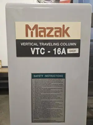 1999 MAZAK VTC-16A Vertical Machining Centers | Toolquip, Inc. (3)