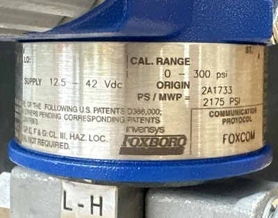 NEW Foxboro IGP20-D22D21F-M2L1B1V