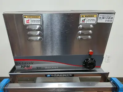 Used Nemco Used APW Wyott W-3VI Countertop Insulated Wet Full Size Pan Food Warmer 120V Steam Tables (Food) Illinois US | Falcon Restaurant Supply #1373741