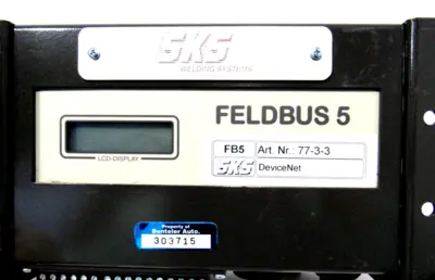 USED SKS WELDING SYSTEMS 77-3-3 FELDBUS 5 7733