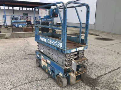 Used 2007 GENIE GS-1930 ELECTRIC SCISSOR LIFT Scissor Lifters Alberta CA | Adcock Equipment #1418064