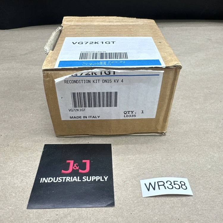 New | in-Stock Johnson Controls VG72K1GT HVAC Parts and Equipment Indiana US | J&J Industrial Supply #495839