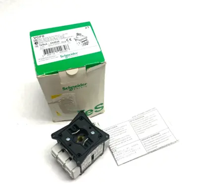 USED SCHNEIDER ELECTRIC TESYS VARIO EMERGENCY DISCONNECT SWITCH MISSING HANDLE