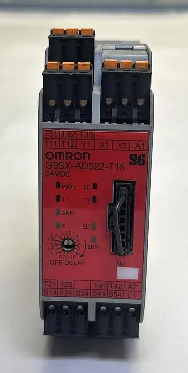 Used OMRON G9SX-AD322-T15-RC Miscellaneous Equipment (Electrical & Power) Ohio US | Surplus Asset Holdings #1238281