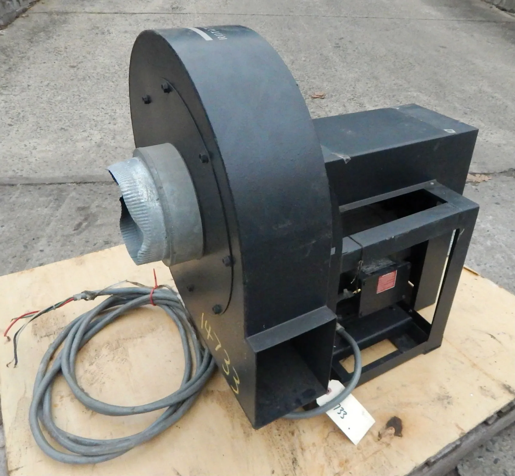 USED 14" PADDLE WHEEL BLOWER 14" PW BLOWER