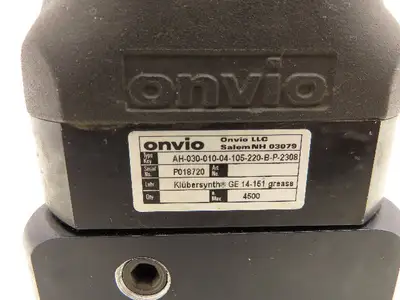 Onvio AH-030-010-04-105-220-B-P-2308 Planetary Gearbox 10:1 Inline Reducer