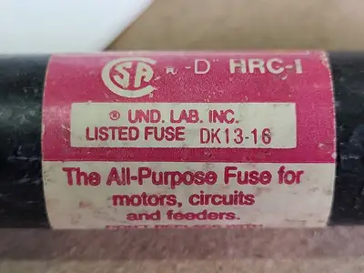 USED FUSETRON FRS-R 3 2/10
