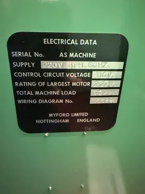 MYFORD MG12-M Universal Cylindrical Grinders | Global Machine Brokers, LLC (14)