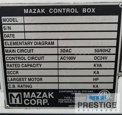 USED 2016 MAZAK VCN-700E/40-II
