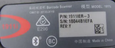 NEW HONEYWELL 1911IER-3USB-5 BARCODE SCANNER CCB02-100BT-07N 1911IER3USB5