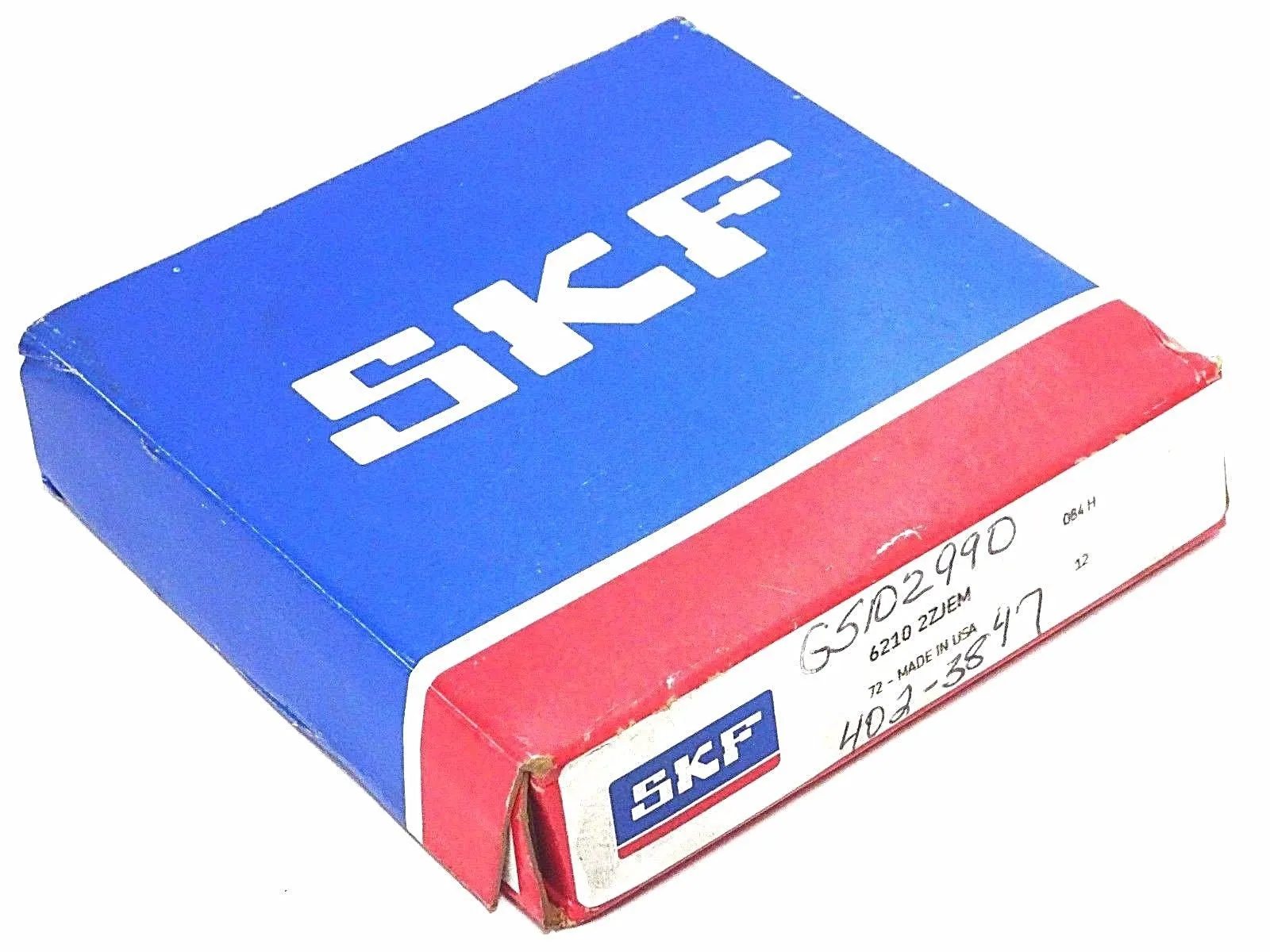 NEW SKF 6210 2ZJEM DEEP GROOVE BALL BEARING