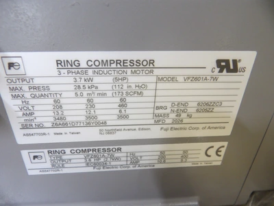 Used _UNKNOWN_ _UNKNOWN_ Blowers Michigan US | Miedema Asset Management Group #1320198