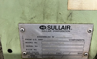 SULLAIR LS20-100H/A/SUL Air Compressors | Mohawk Machinery (3)