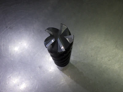 ProMax 1" 5 Flute Carbide Roughing CR Endmill 1" Shank .03" R 121-06444 (LOC2232)