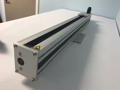 2300010850 | Techno-Isel 230001 0850 Linear Slide Actuator w/ 396330 9001 Stepper Motor - Used