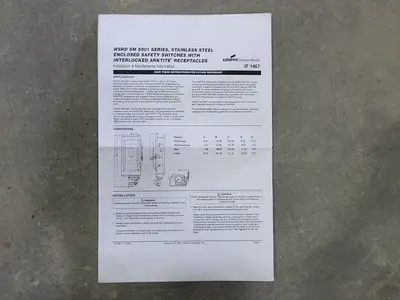NEW CROUSE-HINDS WSRD SM S901 SERIES