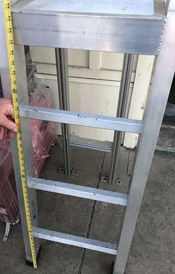 OK HORIZON CLASS 100 LADDER STAINLESS STEEL CLEANROOM