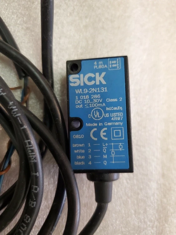 Used SICK SICK WL9--2N131 Photoelectric Switch Sensor PLC Processors Arizona US | ASSET CONVERSION SPECIALISTS, INC. #310830