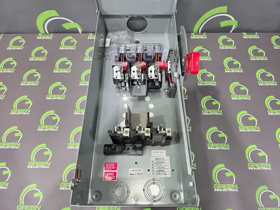 NEW 100A ABB/GE TH3363R Fusible Safety Disconnect Switch 600VAC NEMA3R 3 POLE