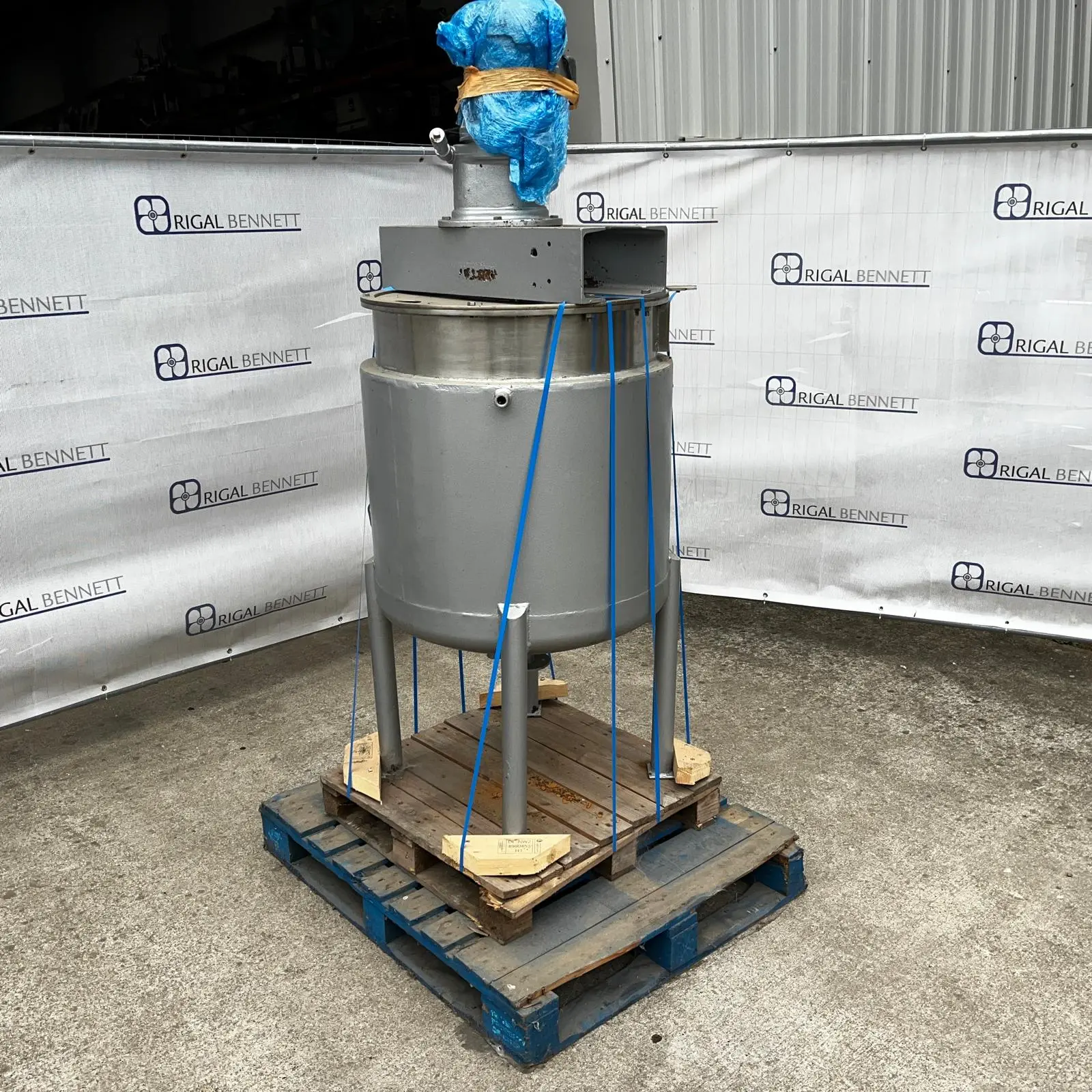 205L S/S Jktd Turbine Mixer  1.1 kW