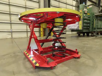 Southworth PP360-R4 Pallet Pal Positioner 1-Spring Level Loader Turntable 28"H