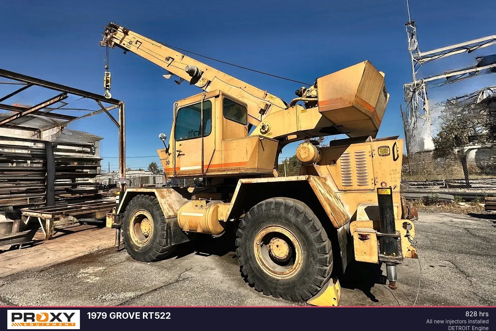 Used 1979 GROVE RT522 Mobile Cranes Pennsylvania US | Proxy Equipment #1377578