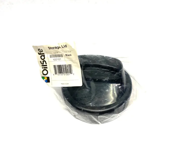 New | in-Stock OILSAFE SPILL-PROOF STORAGE LID, BLACK Misc Industrial Equipment | Maverick Industrial Sales #1103635