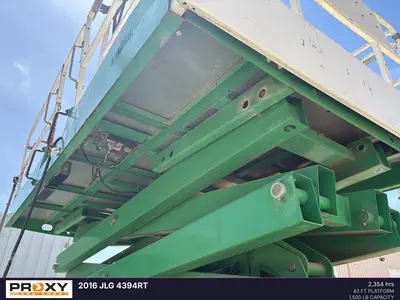 Used 2016 JLG 4394RT Scissor Lifters Texas US | Proxy Equipment #1383056