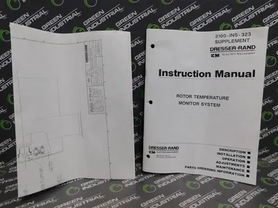 Dresser Rand Rotor Temperature Monitor System 377C542G01 Rev. K New