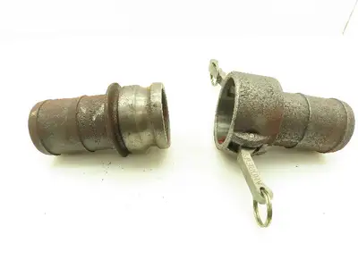 Dixon 300-C / 300-E Steel CamLock Cam & Groove 3" Coupler/Adapter x Hose Shank
