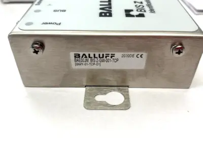 New | in-Stock Balluff HF Communication Module, (13.56 MHz) Ethernet BIS Z-GW-001-TCP PLC Input & Output Michigan US | Maverick Industrial Sales #1401932