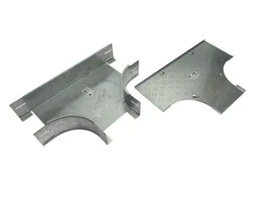 USED NIEDAX CABLE TRAY SYSTEM T-PIECE & RTSDVRS 200-2.0 S ANTISLIP COVER